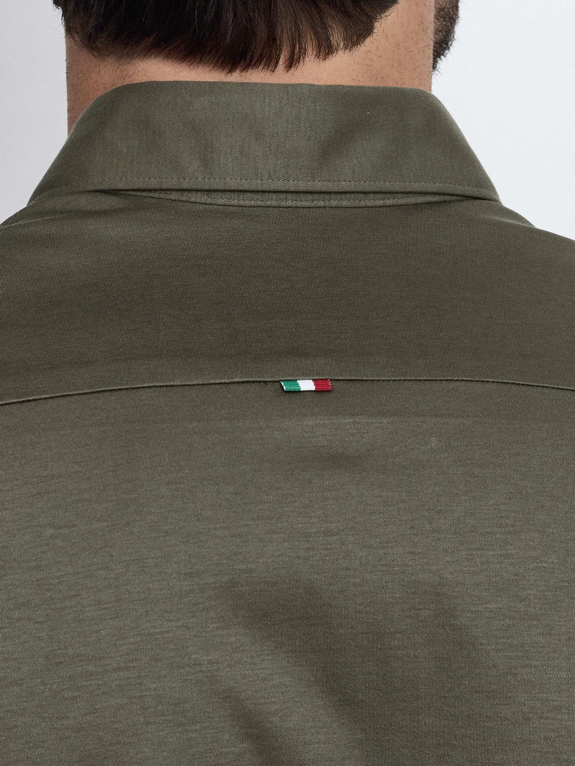 TREVISO HBD - Langarm Herrenhemd, gestrickt