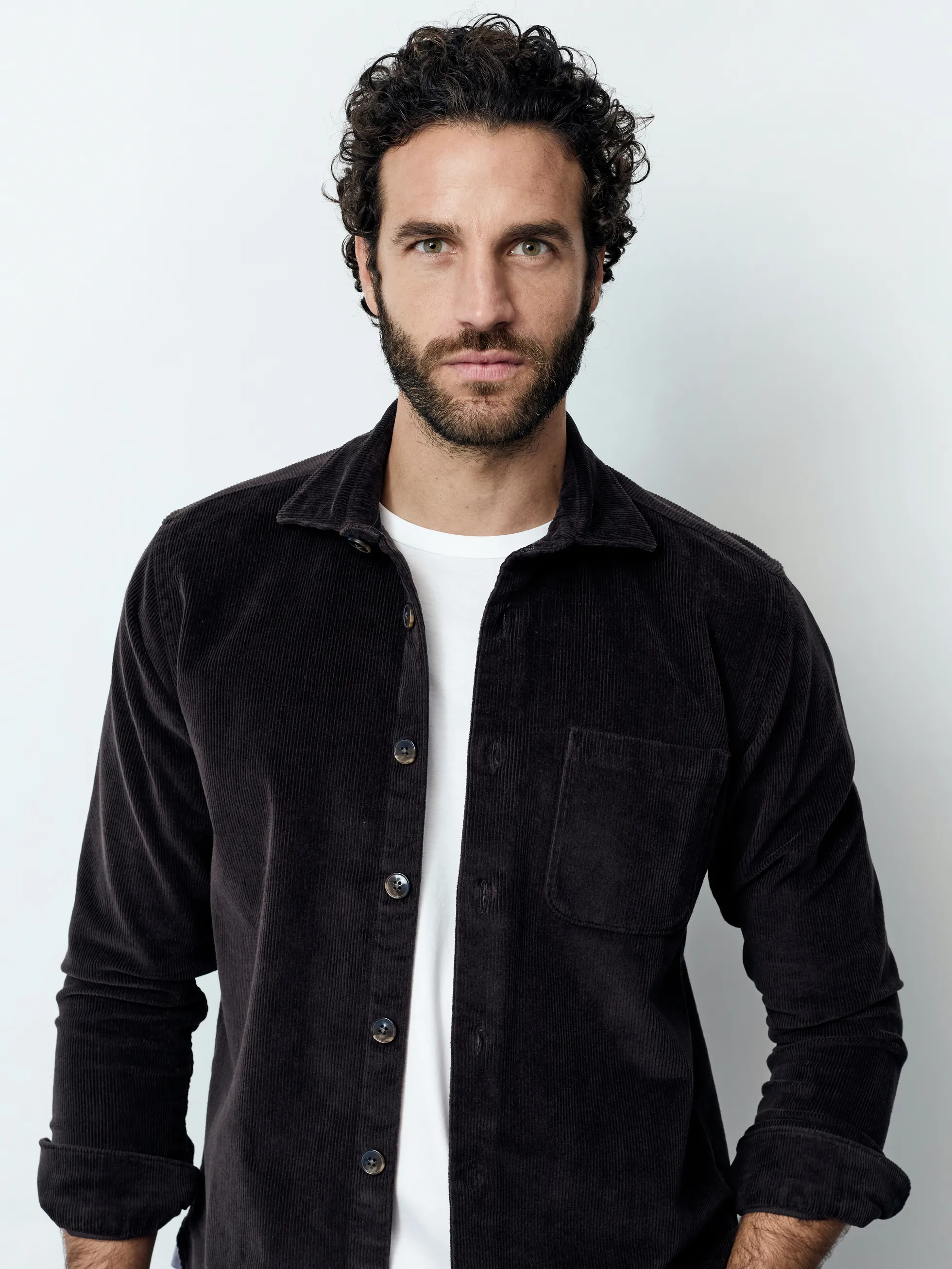 LUCA - Langarm Herren Overshirt, gewebt