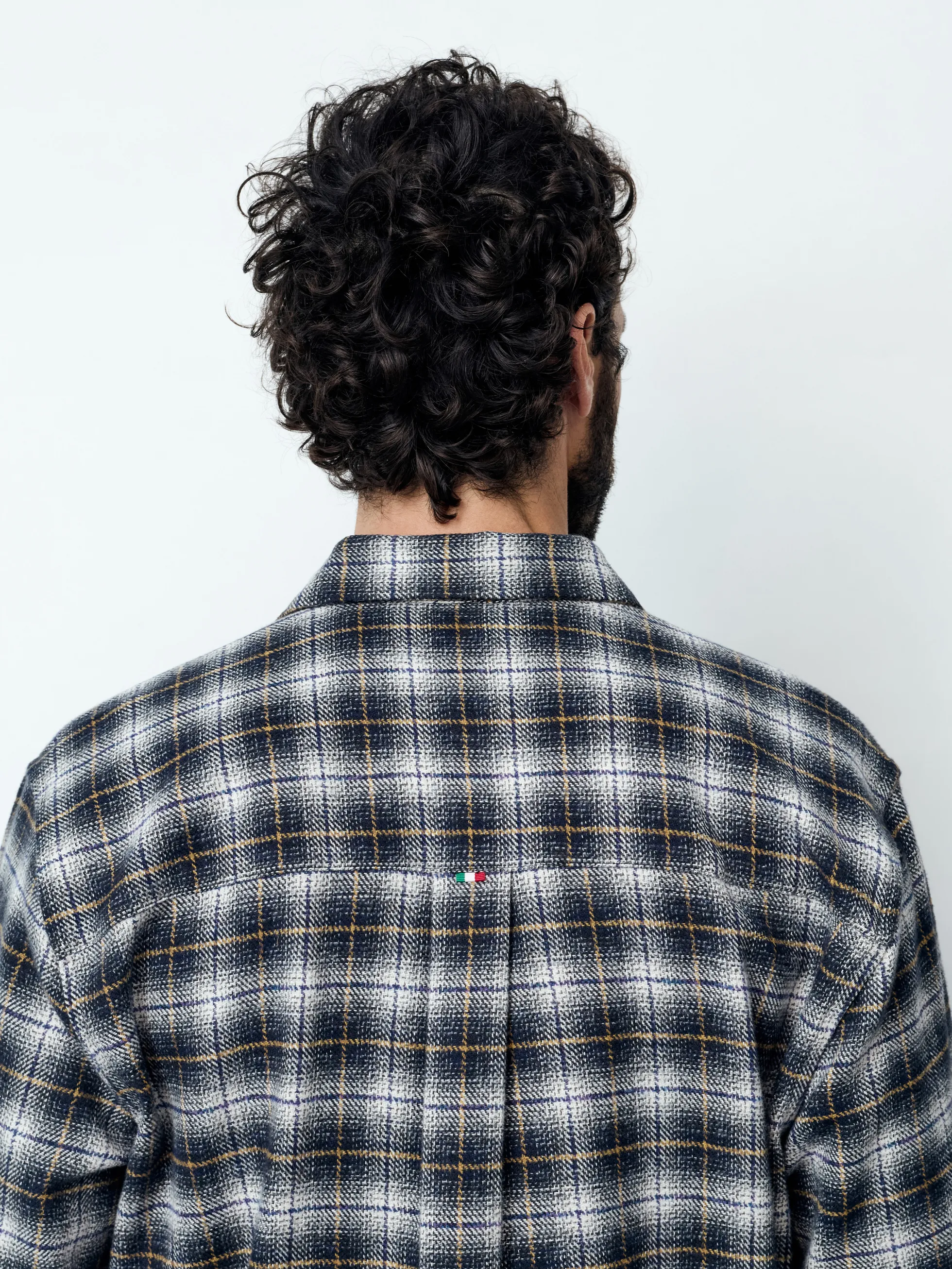 FABIO - Langarm Herren Overshirt, gewebt