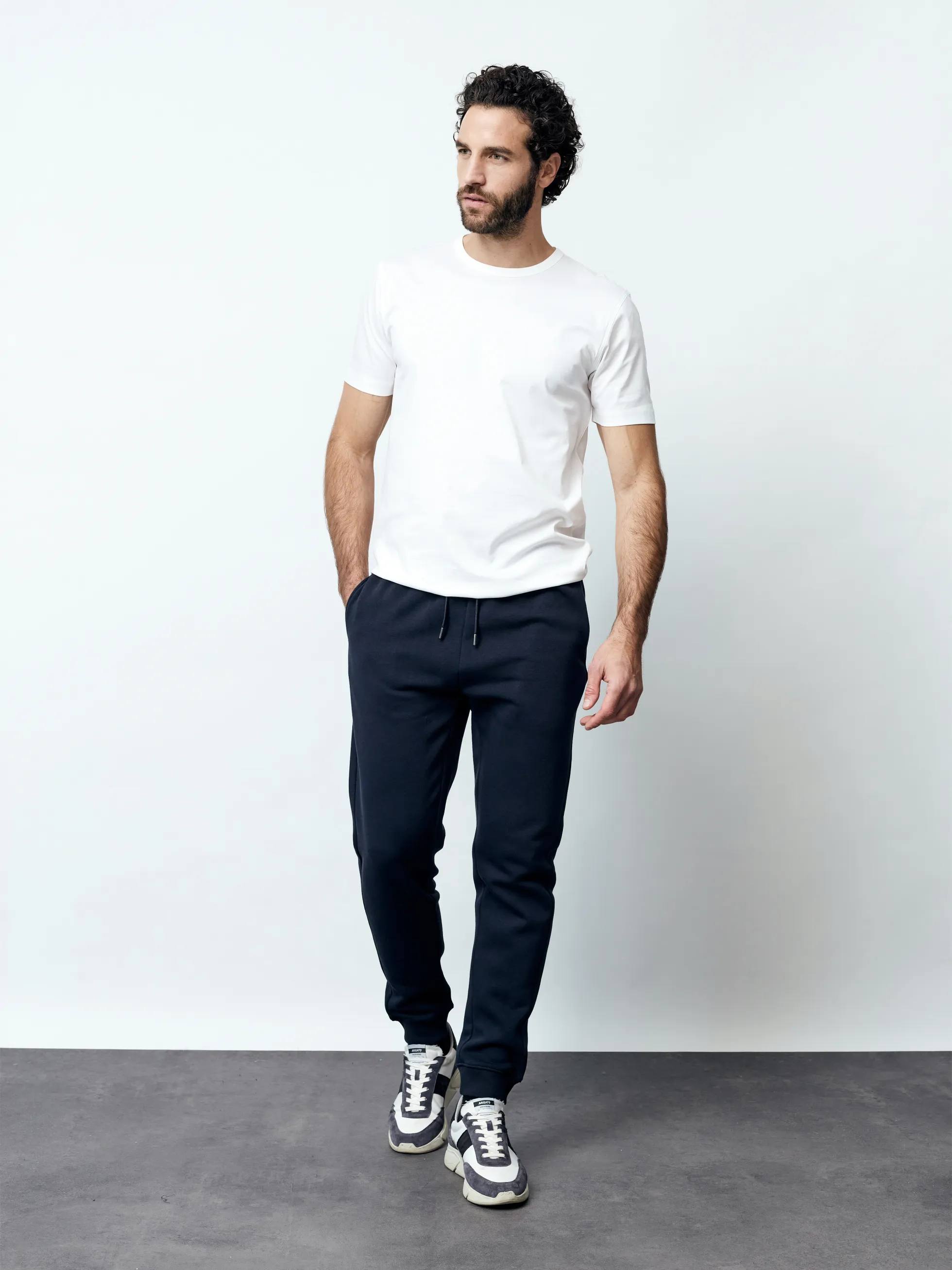 LEONE - Männer Jogginghose, gestrickt