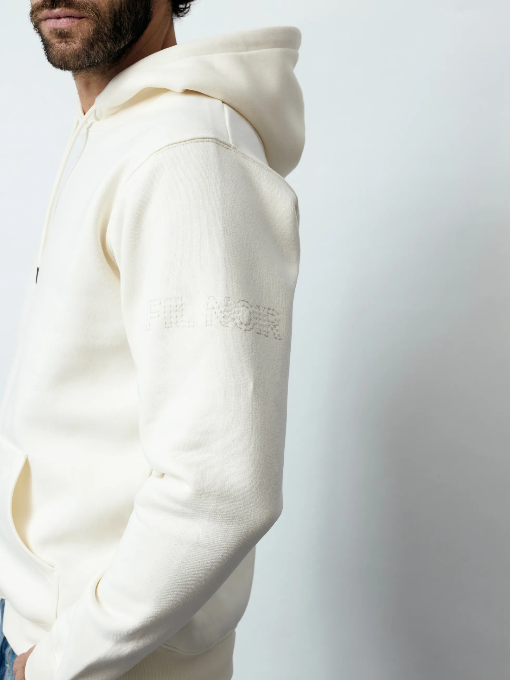 PEPE - Langarm Herren Hoody, gestrickt