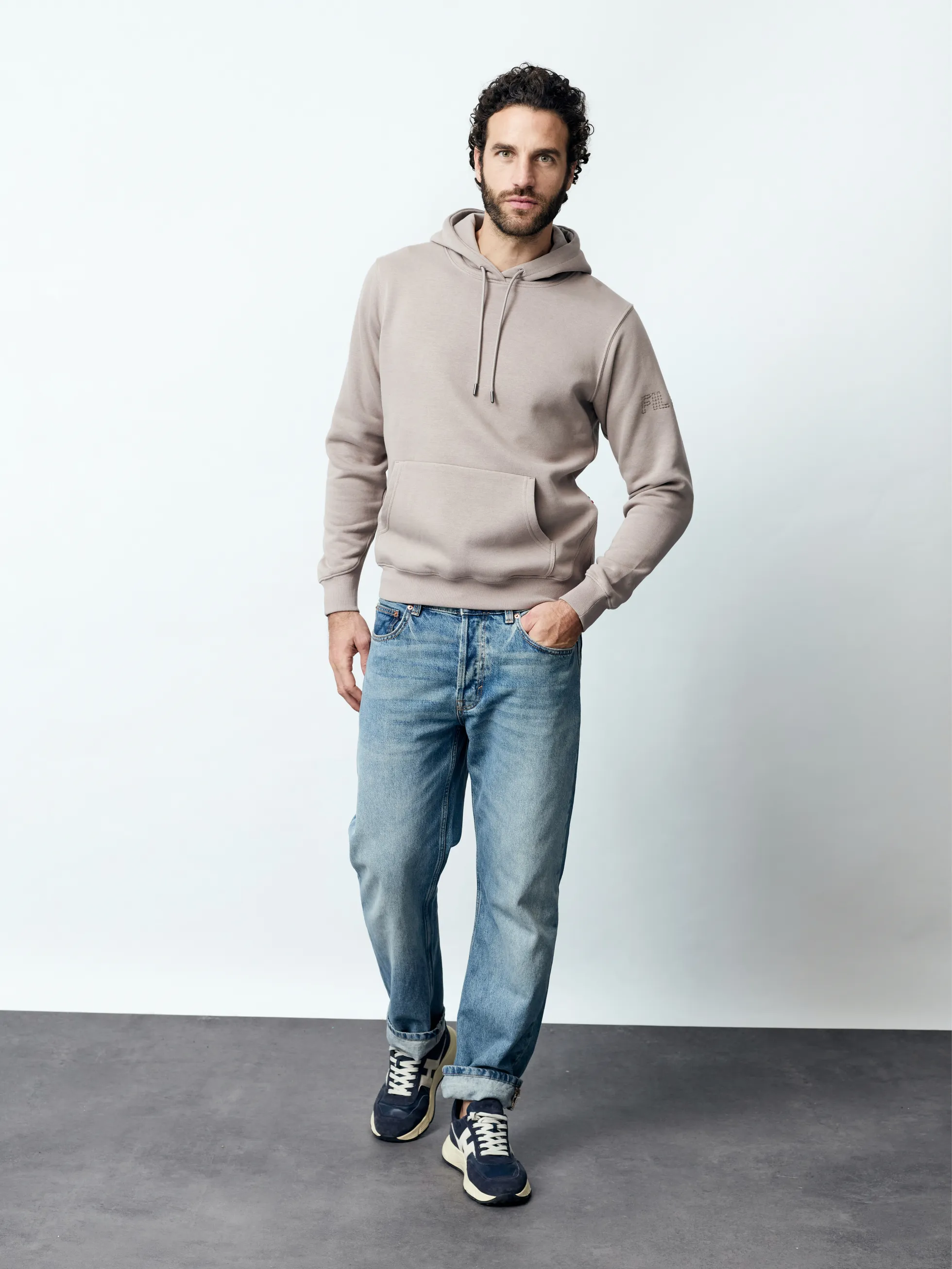 PEPE - Langarm Herren Hoody, gestrickt