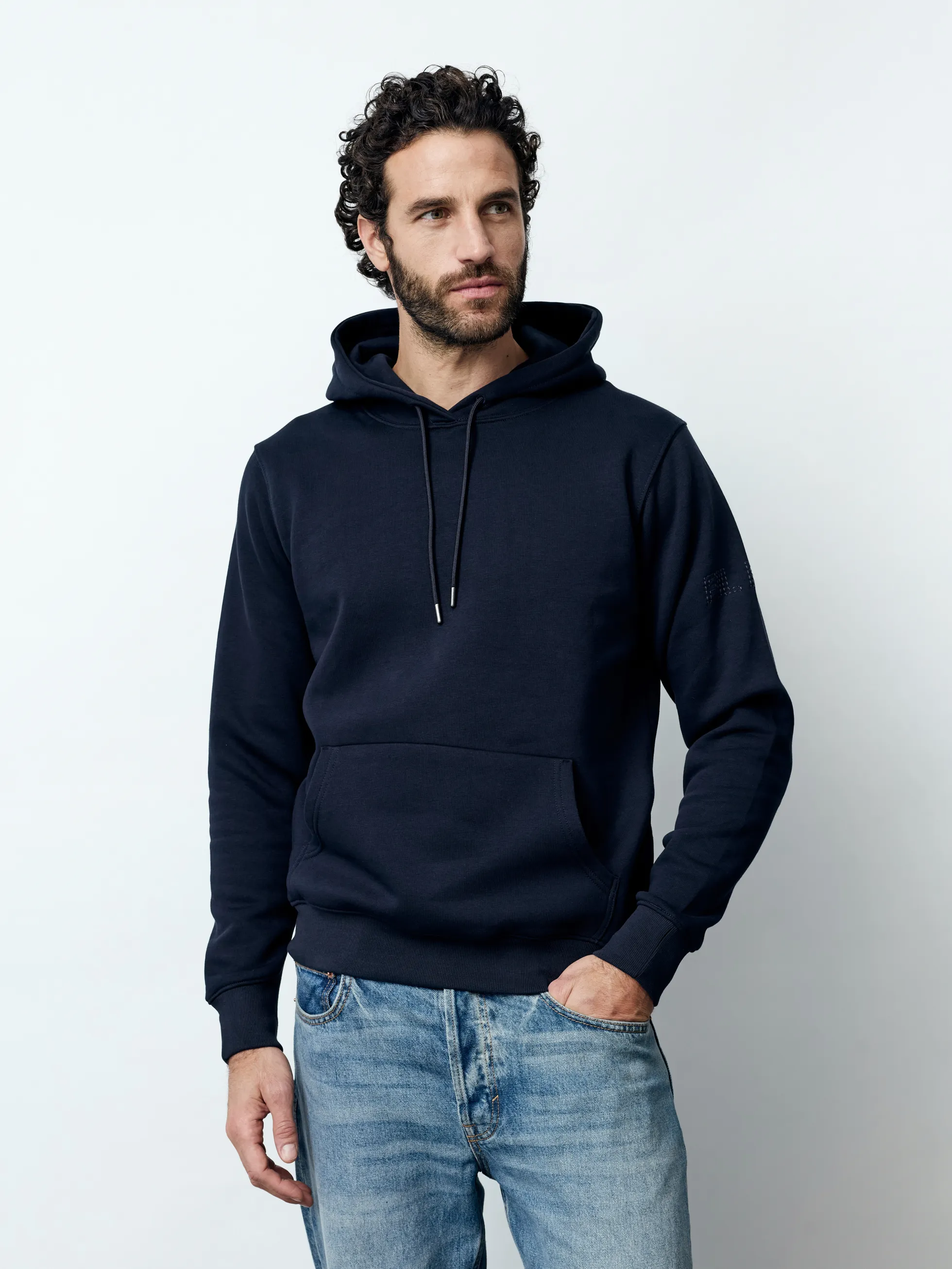 PEPE - Langarm Herren Hoody, gestrickt