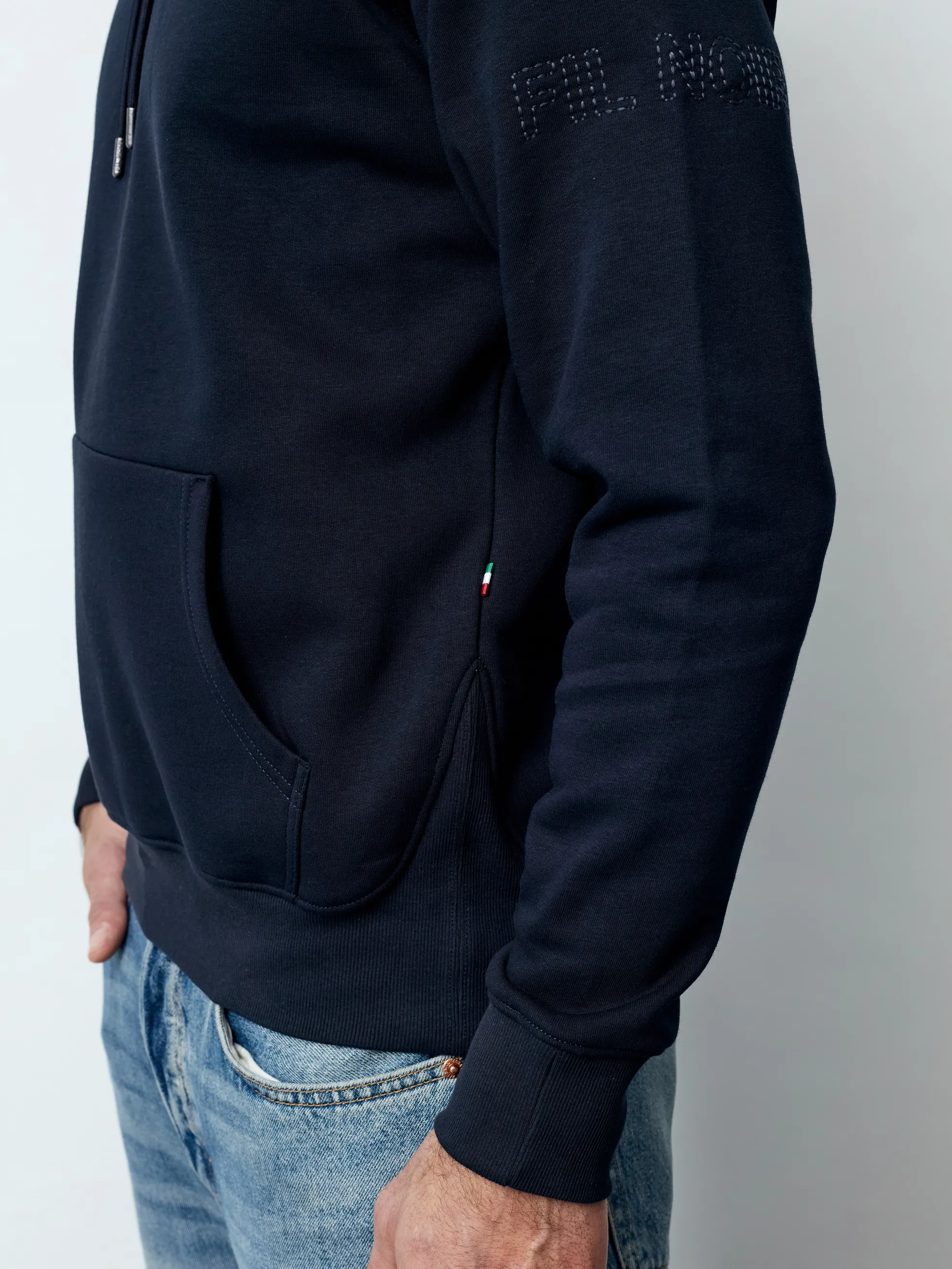 PEPE - Langarm Herren Hoody, gestrickt