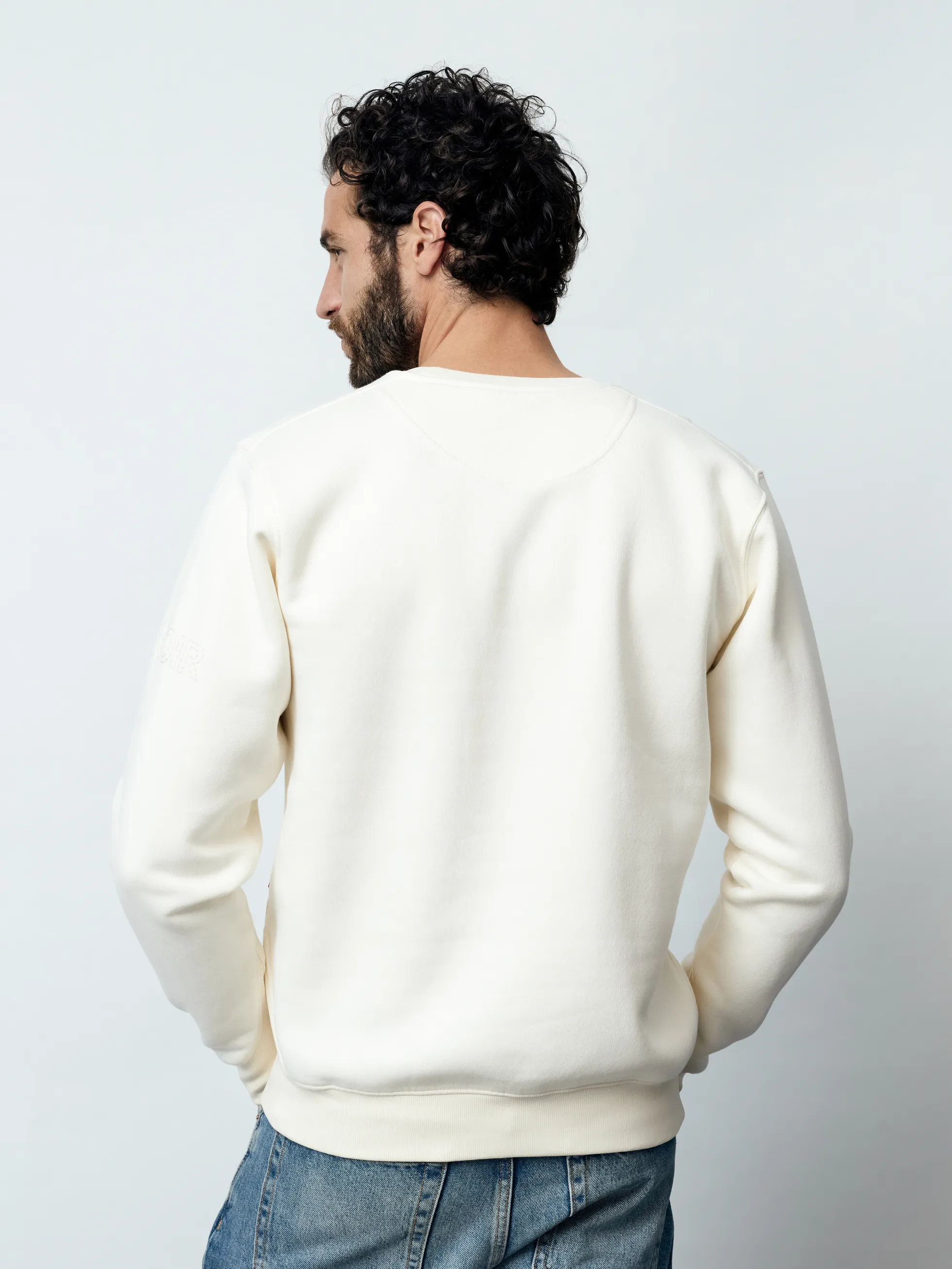 MATTIA - Langarm Herren Sweatshirt, gestrickt