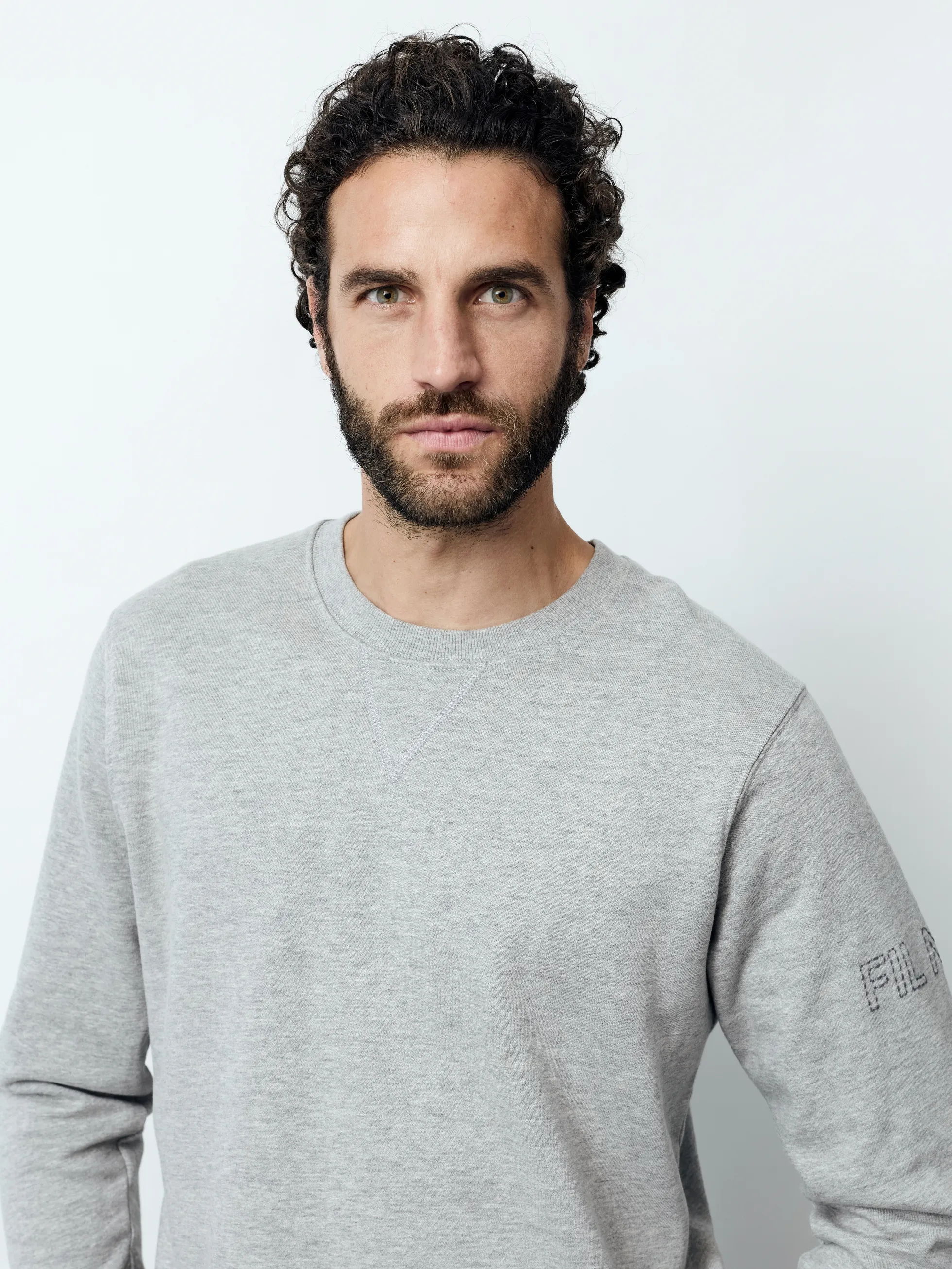 MATTIA - Langarm Herren Sweatshirt, gestrickt
