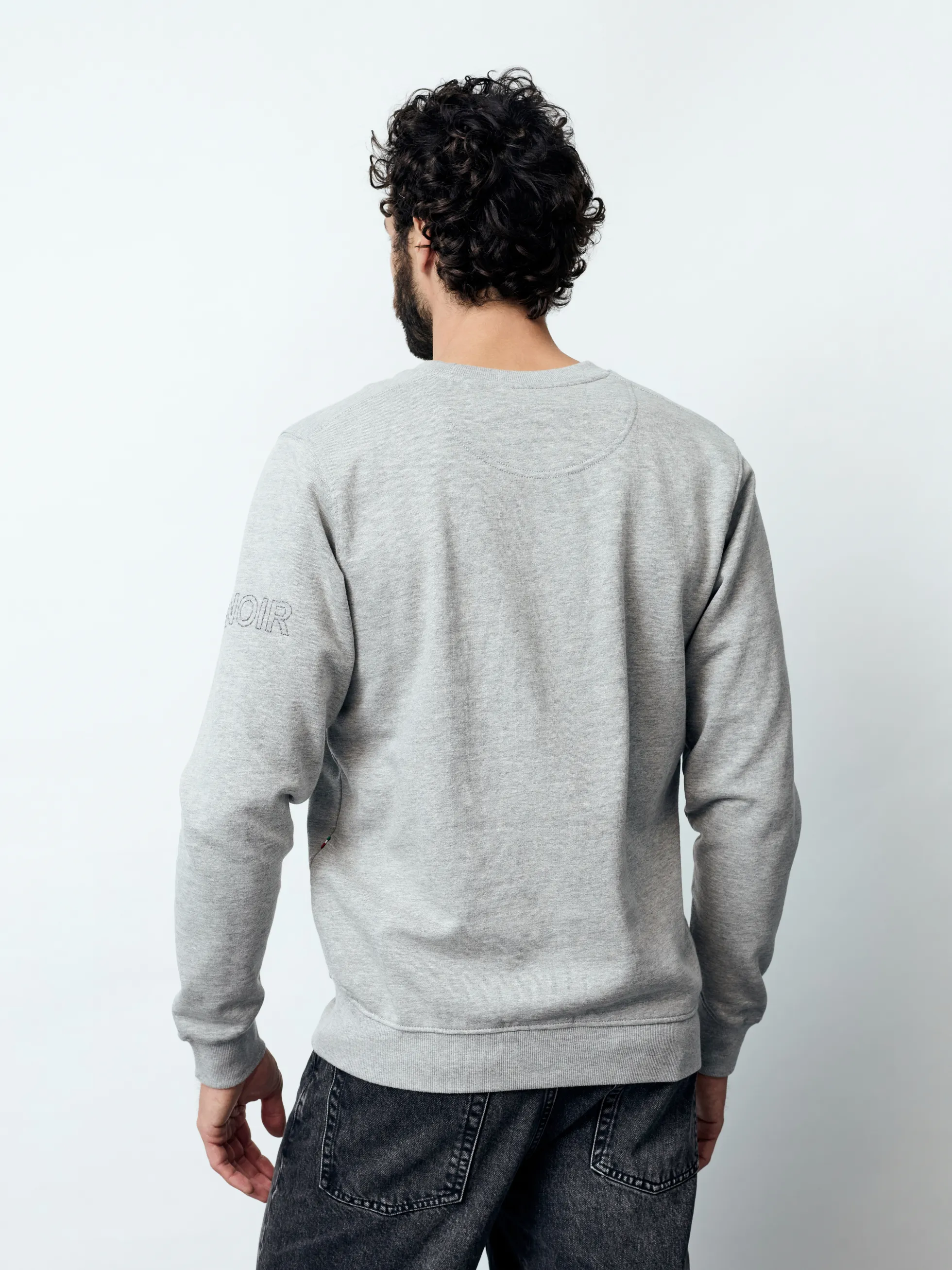 MATTIA - Langarm Herren Sweatshirt, gestrickt