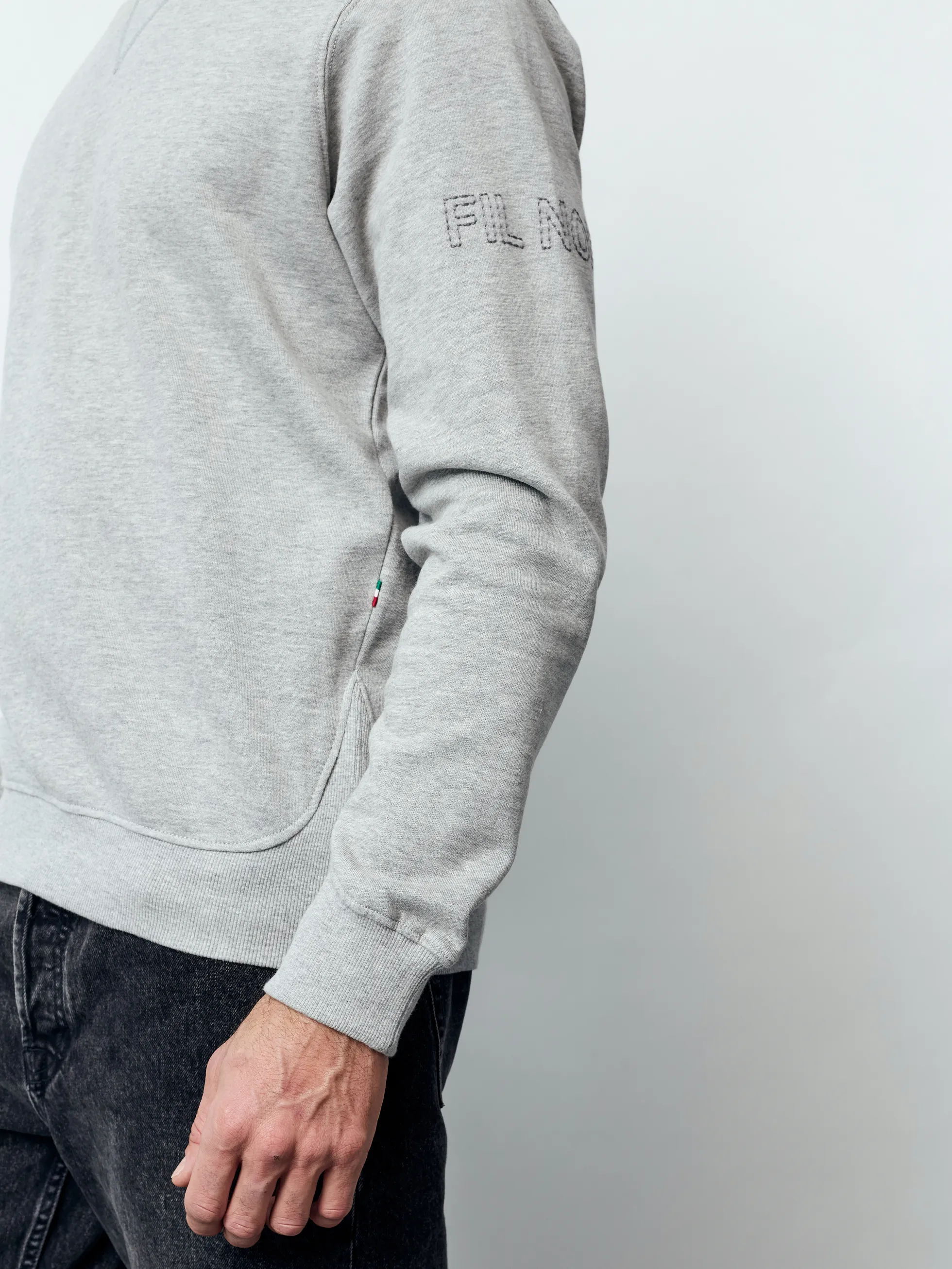 MATTIA - Langarm Herren Sweatshirt, gestrickt