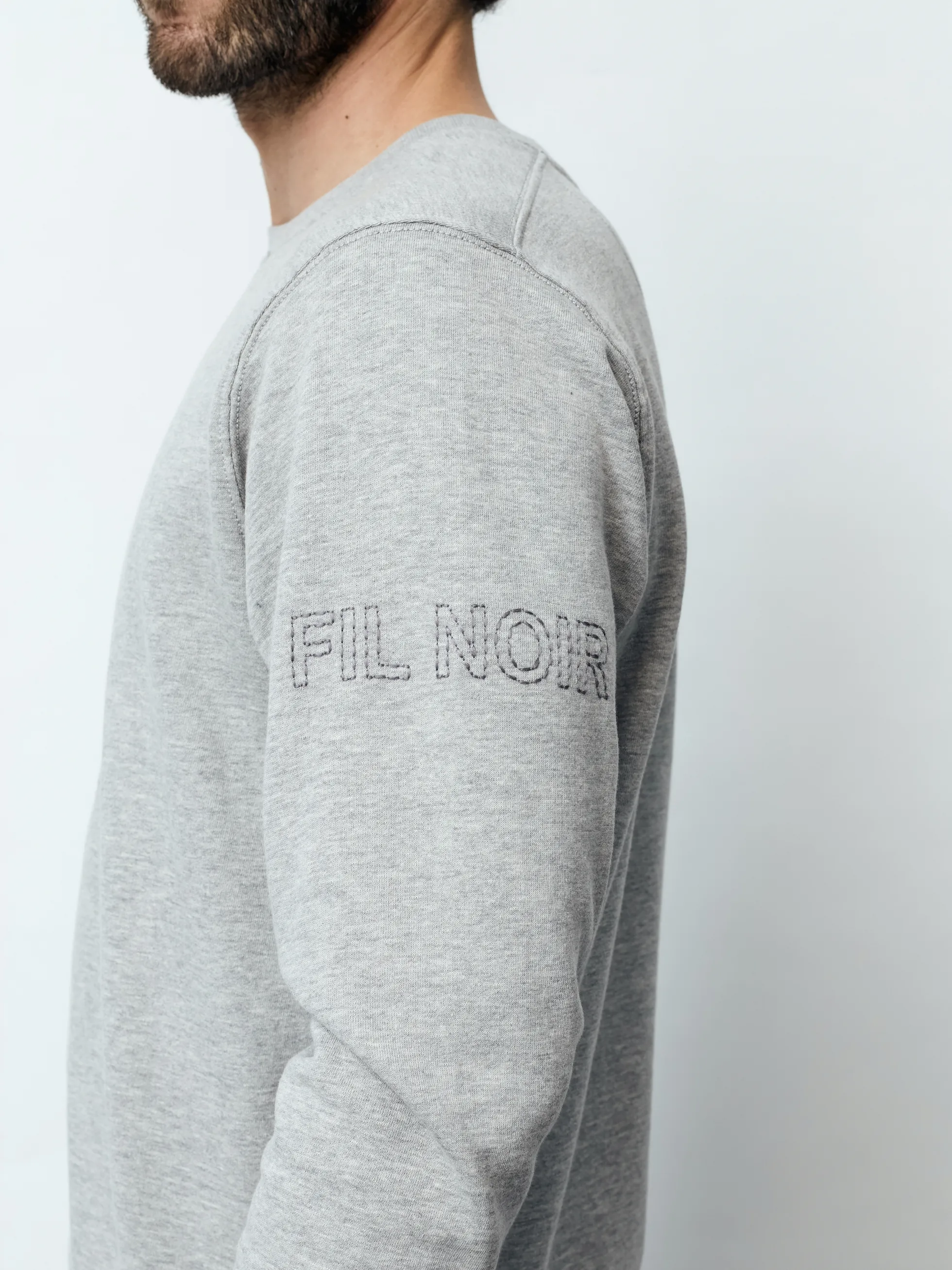 MATTIA - Langarm Herren Sweatshirt, gestrickt
