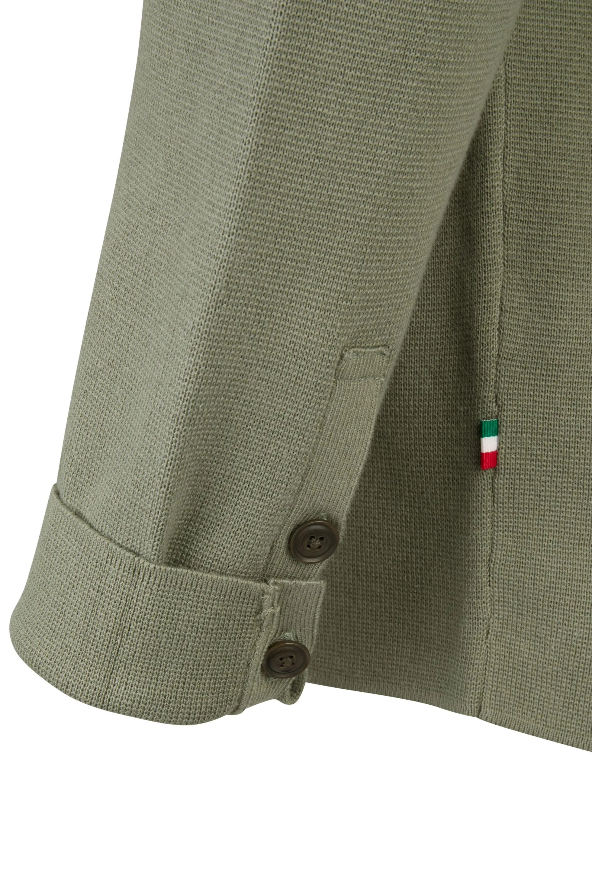 NICLAS - Langarm Herren Overshirt, gestrickt