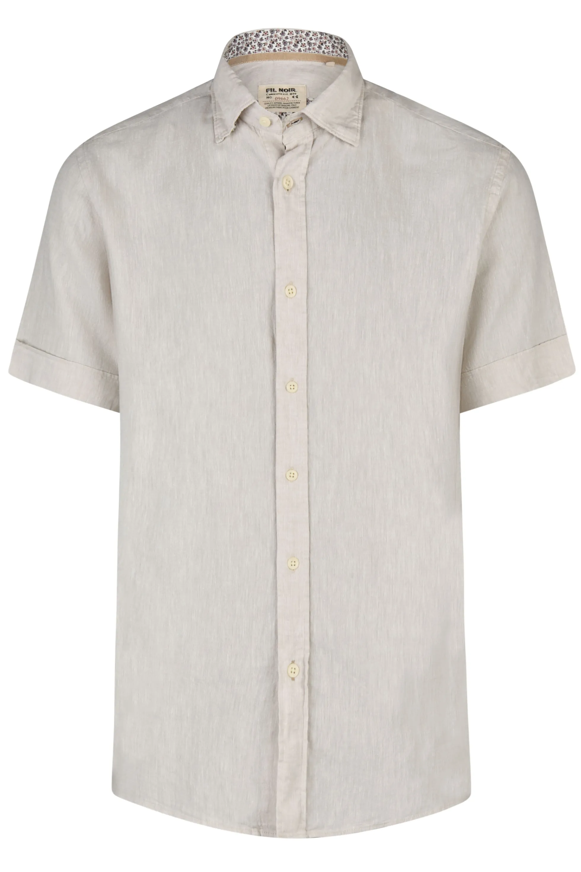 ROMA shortsleeve HBD - Kurzarm Herrenhemd, gewebt