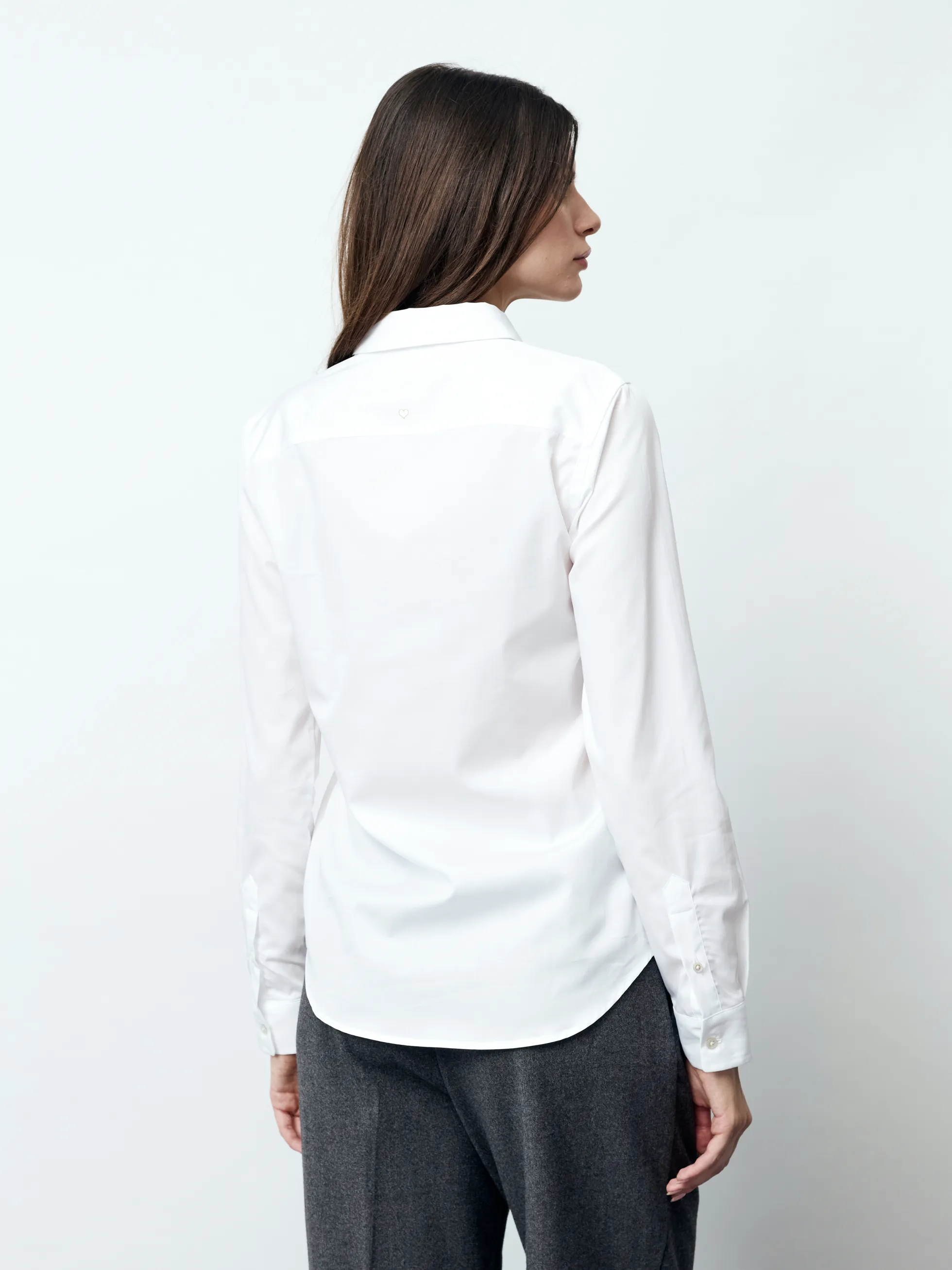 VALERIA - Langarm Damenbluse, gewebt