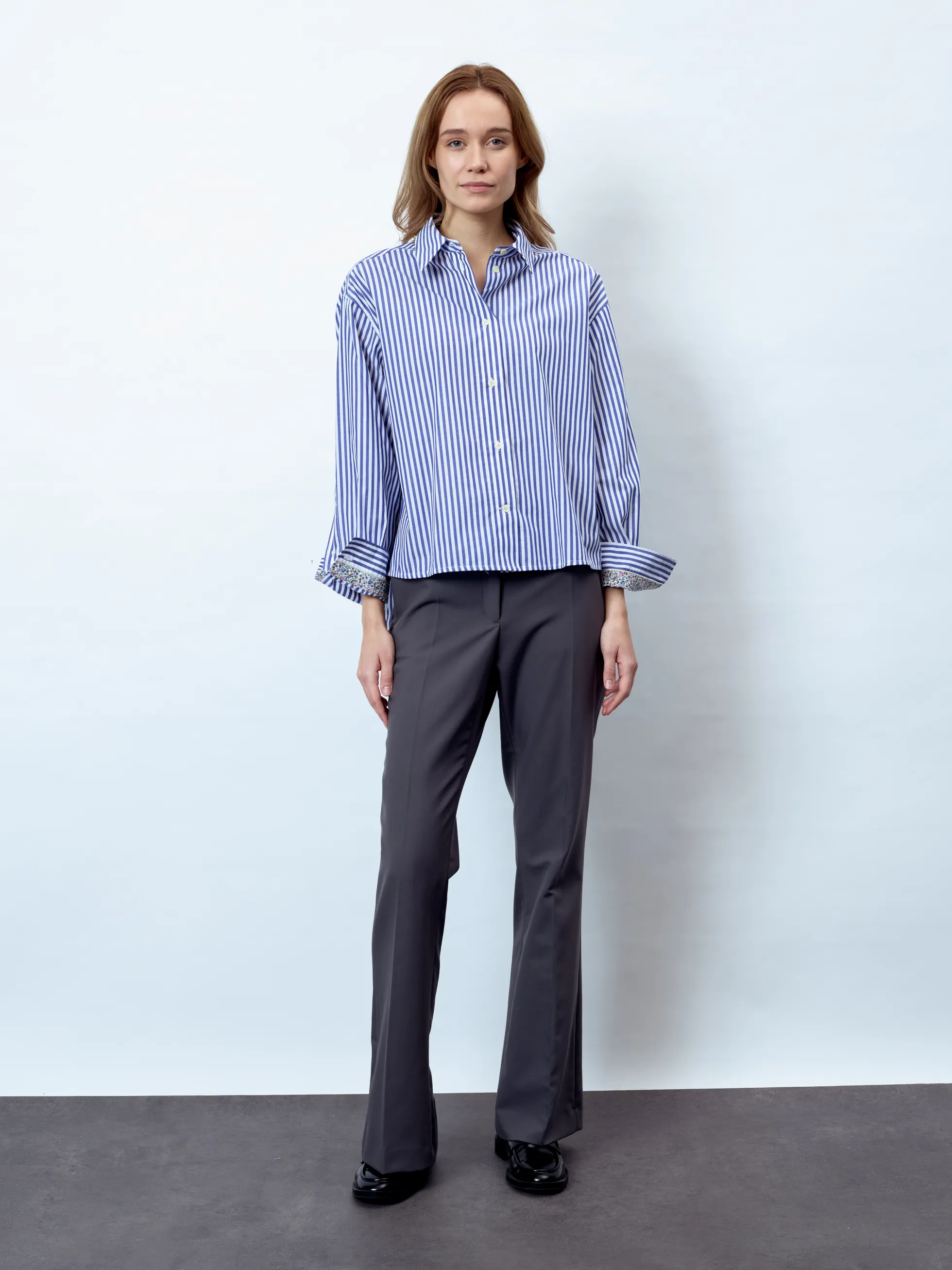 CARMEN - Langarm Damenbluse,gewebt