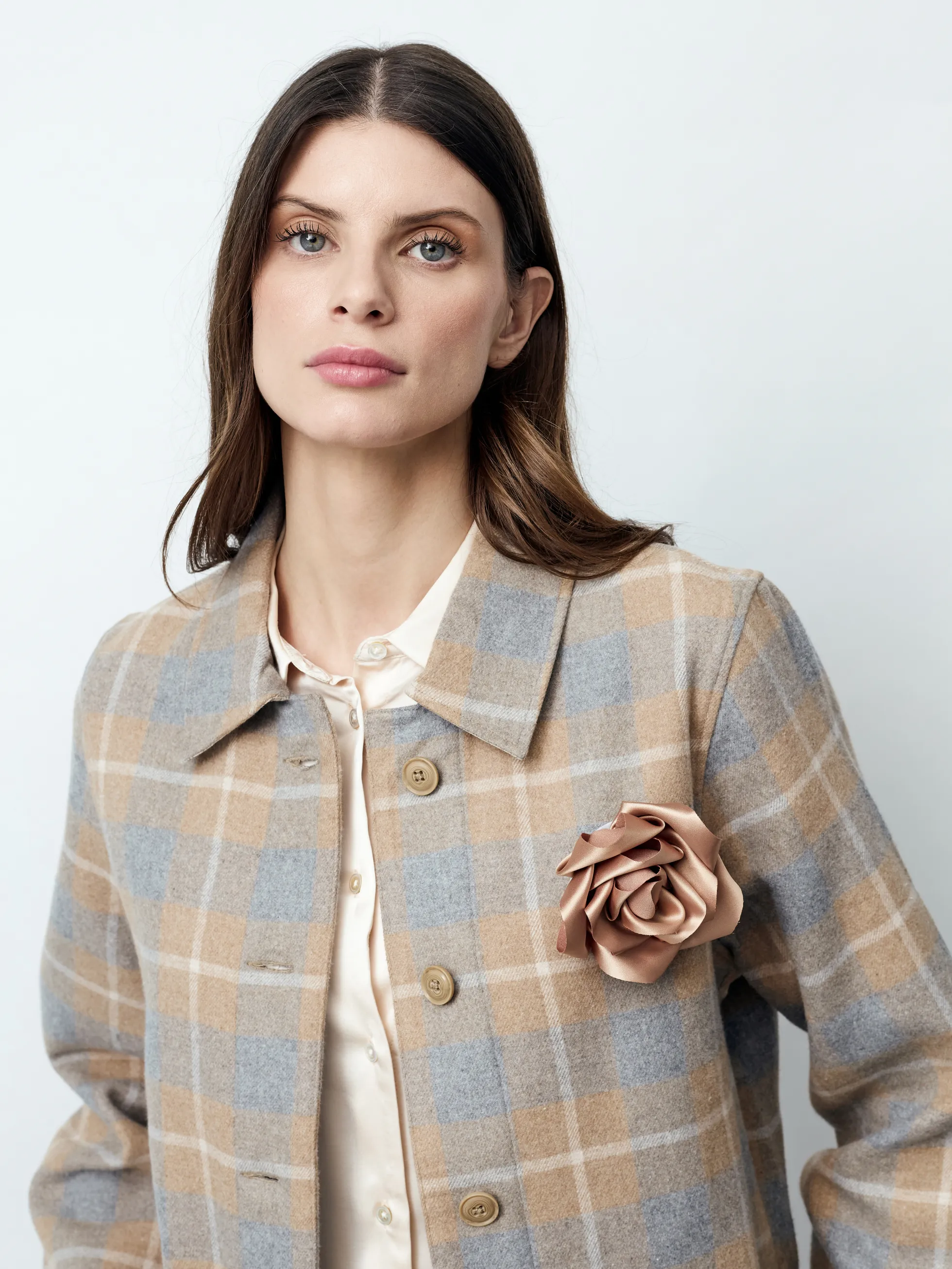 GRAZIA - Langarm Damen Jacke, gewebt