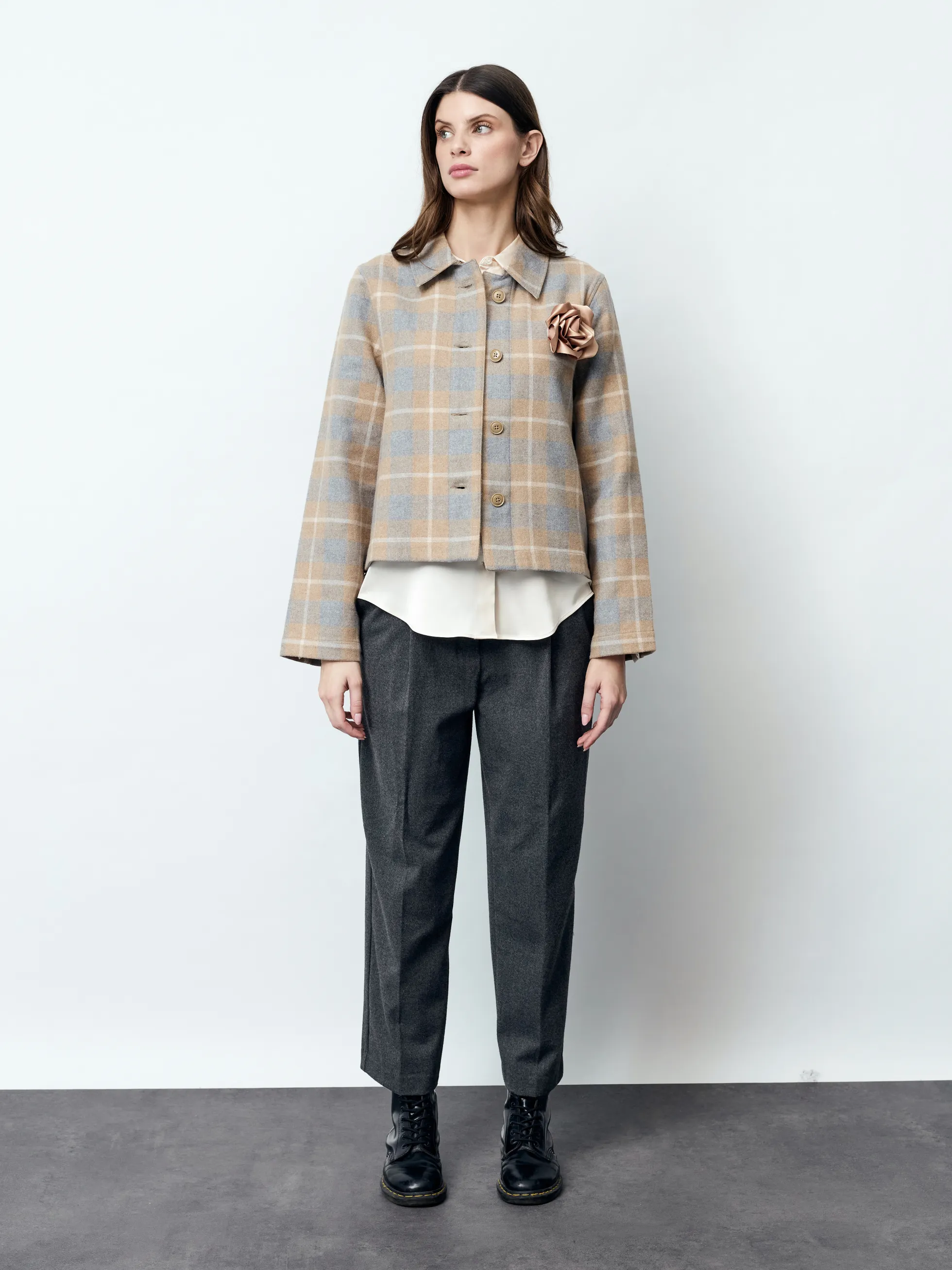 GRAZIA - Langarm Damen Jacke, gewebt
