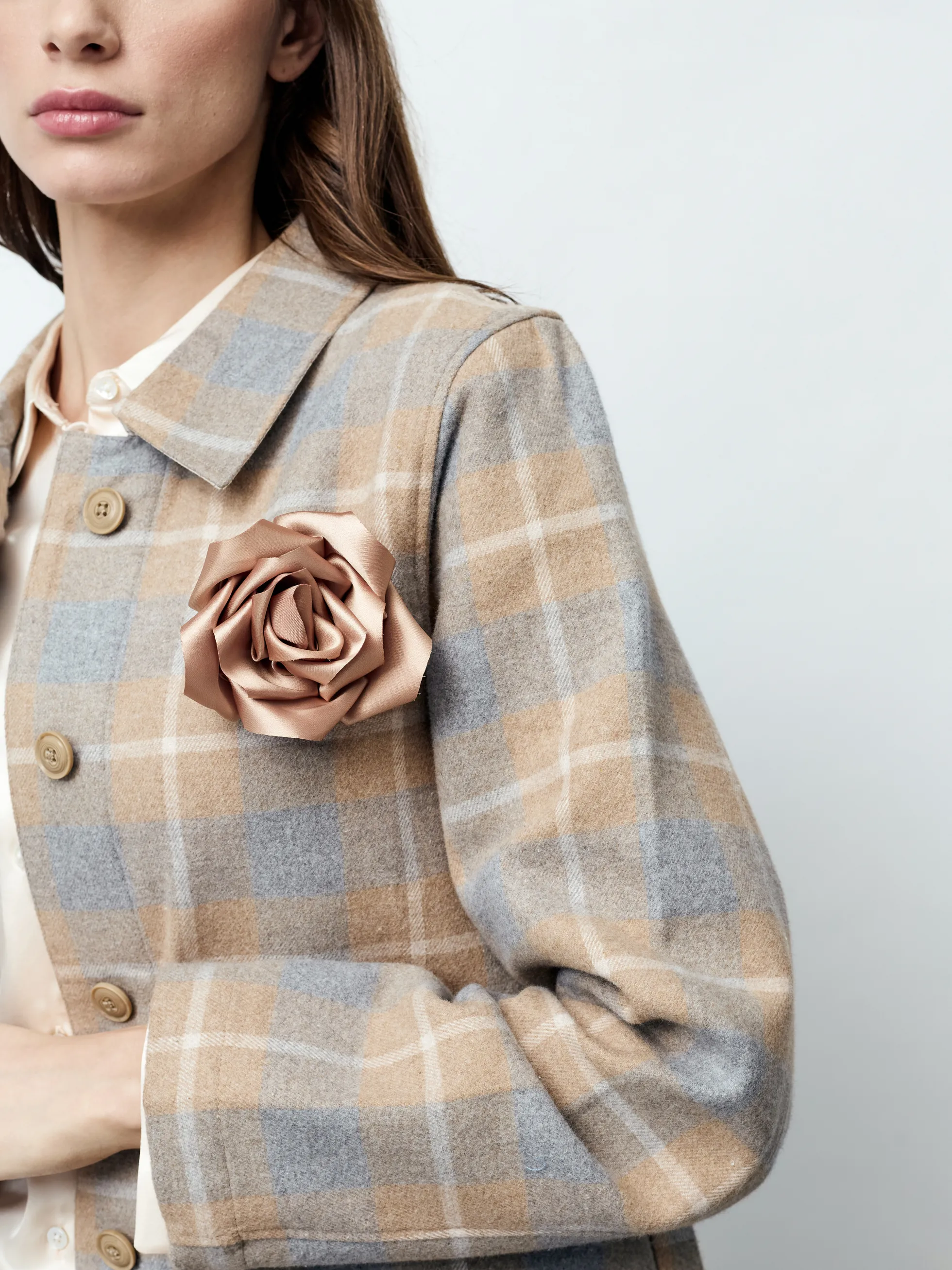 GRAZIA - Langarm Damen Jacke, gewebt