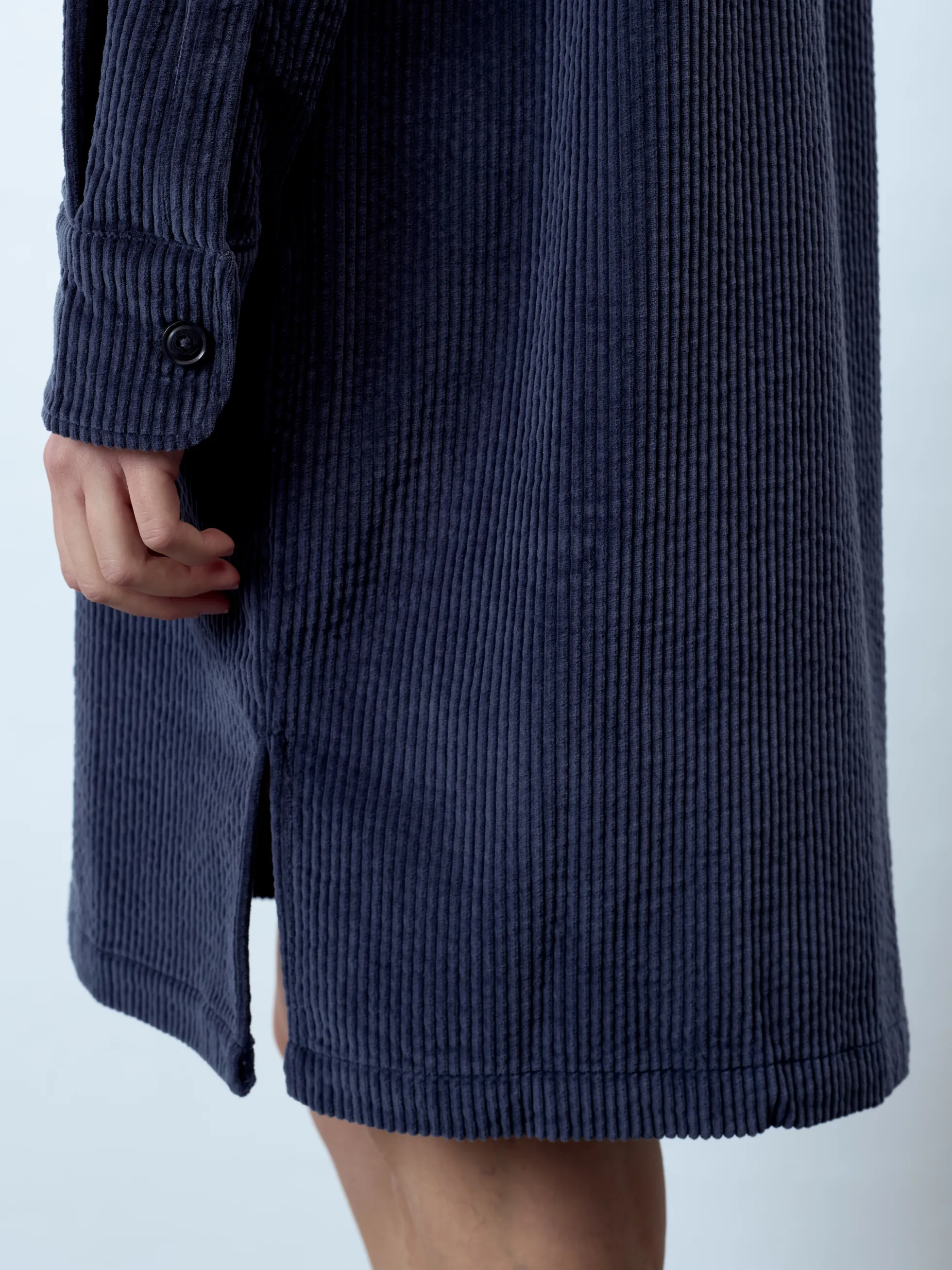 CLARISSA - Langarm Damenkleid, gewebt