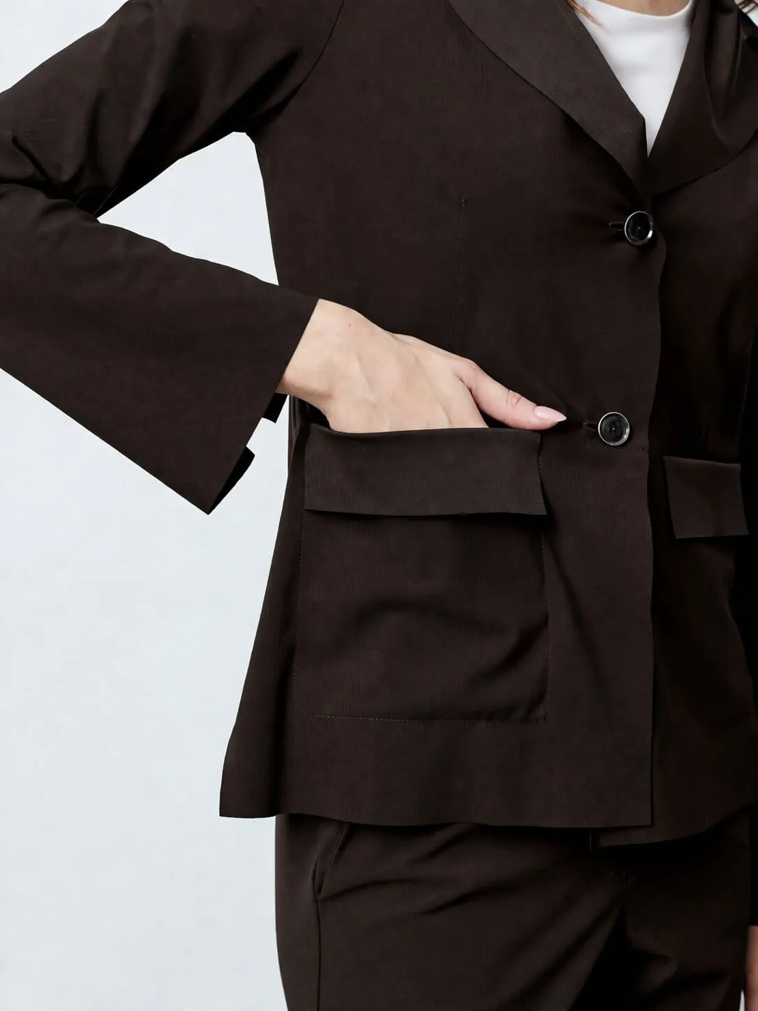 RONJA - RONJA, Langarm Damen Blazer, gestrickt