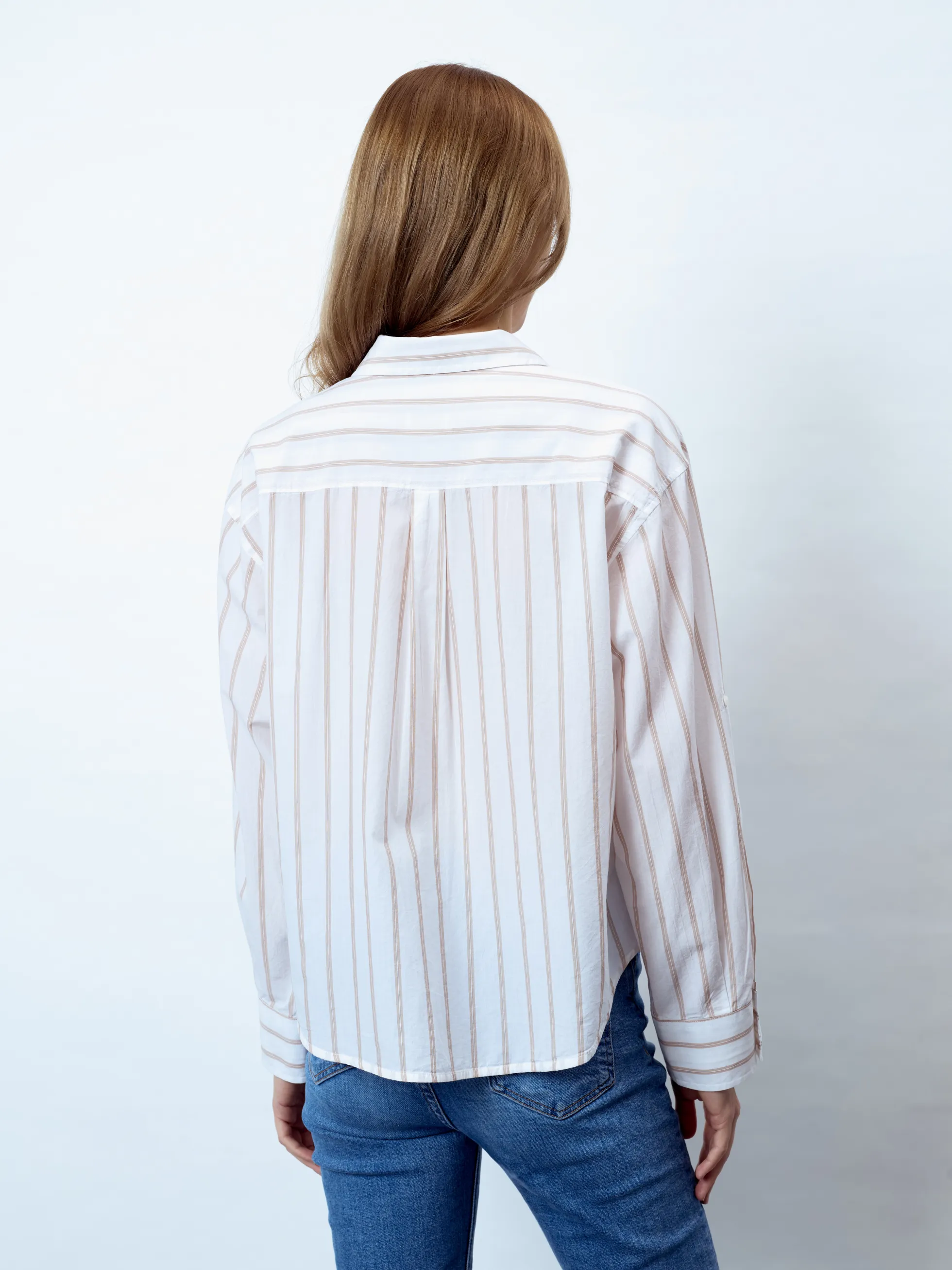 MILA - Kurzarm Damen Shirt, gestrickt
