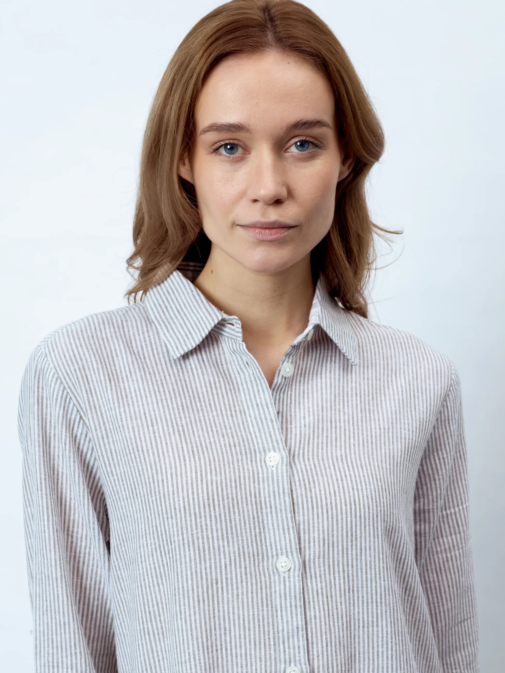 AURELIA - 3/4-Arm Damenkleid, gewebt