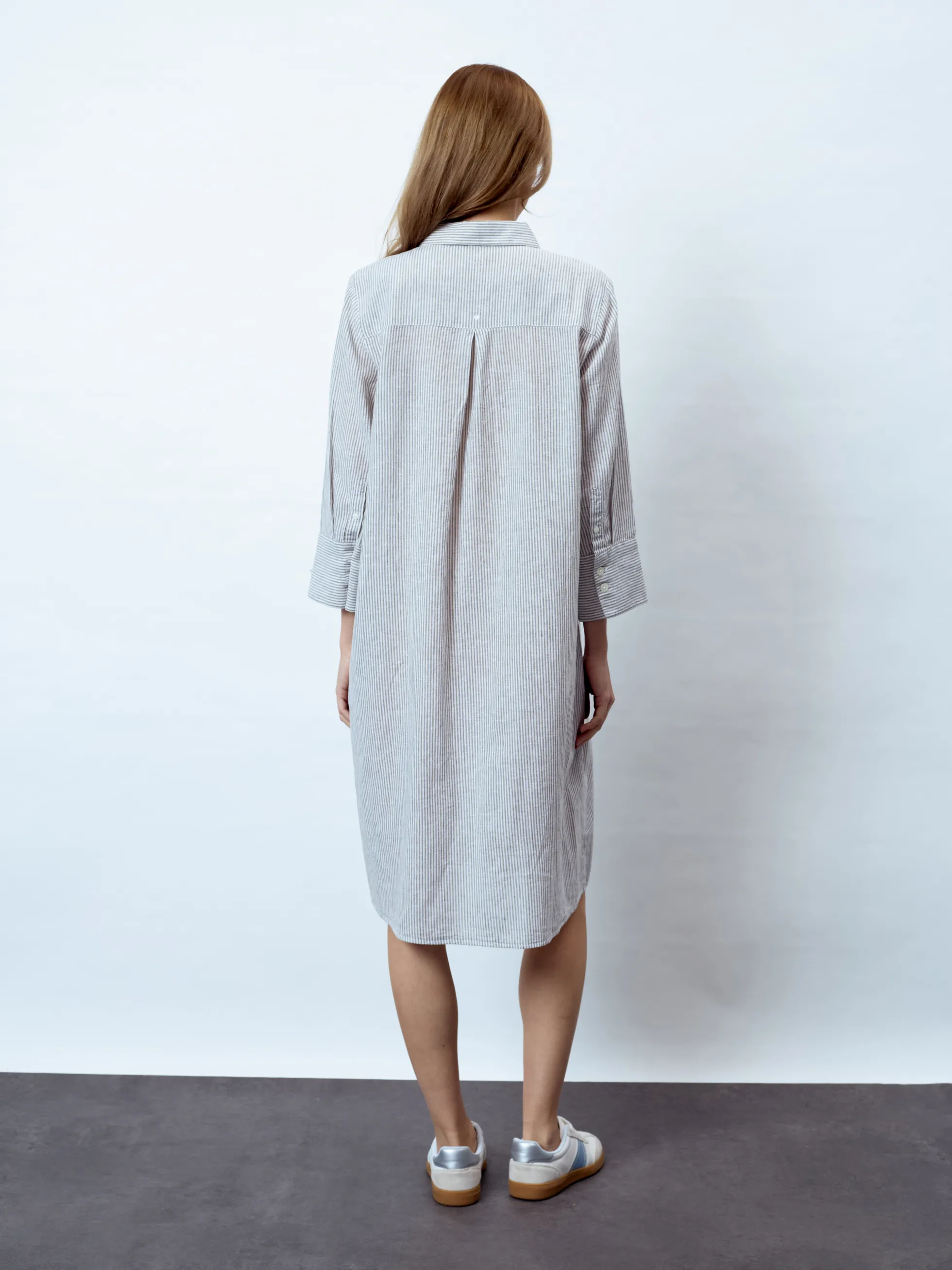 AURELIA - 3/4-Arm Damenkleid, gewebt