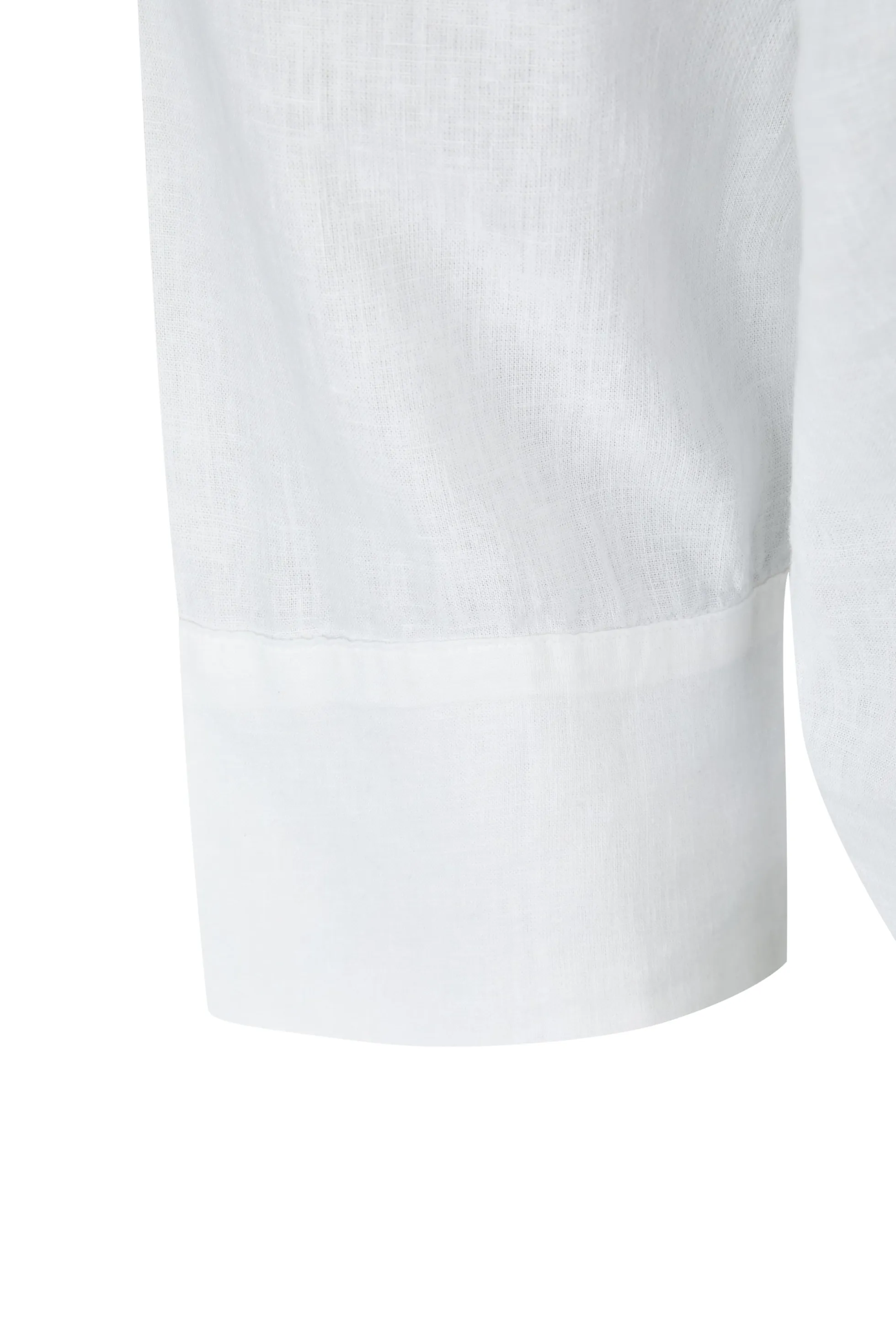 LEANDRA - 3/4-Arm Damenbluse, gewebt